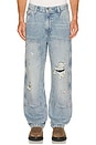 view 1 of 6 568 Loose Straight Double Knee Jeans in Diving Ducks