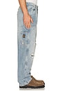 view 2 of 6 568 Loose Straight Double Knee Jeans in Diving Ducks