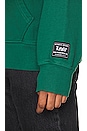 view 3 of 4 Relaxed Graphic Po Hoodie in Evergreen