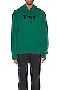 view 4 of 4 Relaxed Graphic Po Hoodie in Evergreen