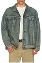 view 3 of 4 Relaxed Fit Trucker Jacket in Playing In The Dirt