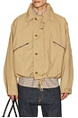 view 1 of 4 Blue Tab Pilot Jacket in Harvest Gold
