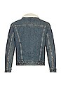 view 2 of 4 Type 3 Sherpa Trucker Jacket in Fable