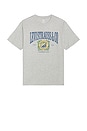 view 1 of 3 Vintage Fit Graphic Tee in Heather Grey