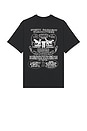 view 1 of 3 Vintage Fit Graphic Tee in Archival 2hp Poster Jet Black
