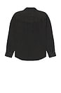 view 2 of 3 Relaxed Fit Western Shirt in Cava Washed Black