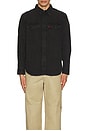 view 3 of 3 Relaxed Fit Western Shirt in Cava Washed Black