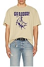 view 3 of 4 Gr Cropped Tee in GO RODEO WHITE PEPPER