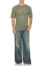 view 3 of 4 Stinson Sweater Tee in Mulled Basil