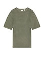 view 4 of 4 Stinson Sweater Tee in Mulled Basil