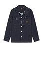 view 5 of 5 Worker Long Sleeve Shirt in Rinse Work Repeat