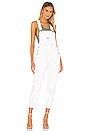 view 4 of 4 Vintage Overalls in White Lie
