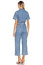 view 3 of 4 Wide Leg Jumpsuit in Denim