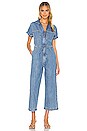 view 4 of 4 Wide Leg Jumpsuit in Denim