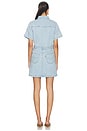 view 3 of 3 Short Sleeve Logan Western Dress in Blasted Stone