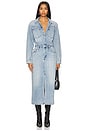 view 1 of 4 ROBE MIDI EN DENIM WESTERN in Feeling This