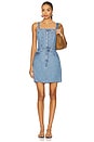 view 1 of 3 Iconic Button Thru Dress in Chill Day