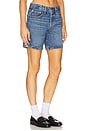 view 2 of 6 501 Mid Thigh Short in Blue Beauty