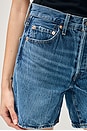 view 6 of 8 501 Mid Thigh Short in Blue Beauty
