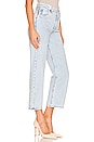 view 2 of 4 Ribcage Straight Ankle Jean in Ojai Shore