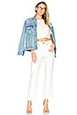 view 4 of 4 JEAN BOOTCUT CROPPED ORANGE TAB 517 in Which Tent