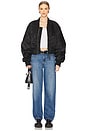 view 5 of 6 Baggy Dad Jeans in Heavy Check