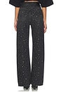 view 4 of 6 Ribcage Wide Leg Jeans in Dazzle Me Smoke