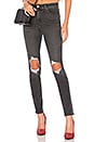 view 1 of 4 JEAN SKINNY 721 HIGH RISE SKINNY in Rugged Black