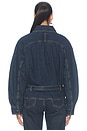 view 5 of 5 80s Denim Bomber in Bellissima