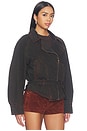 view 4 of 5 80s Denim Bomber in Over A Cup