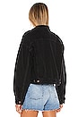 view 3 of 4 Pleat Sleeve Trucker Jacket in Lady Di