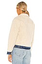 view 3 of 4 Ex Bf Pieced Sherpa Trucker Jacket in Counting Sheep