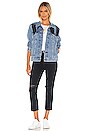 view 5 of 6 BLOUSON EN JEAN WHEN WE ALL VOTE in Blue