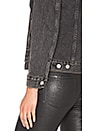 view 6 of 6 Boyfriend Trucker Jacket in Mountain Black