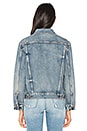 view 3 of 5 Ex Boyfriend Trucker Jacket in Favorite Blues