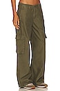 view 2 of 4 PANTALON BAGGY CARGO in Olive Night