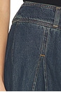 view 6 of 6 JUPE COURTE INVERTED PLEAT in Happy Tale Stone