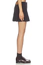 view 4 of 6 Inverted Pleat Mini Skirt in Java