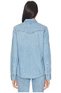 view 4 of 5 Heritage Western Denim Shirt in Sunbleach Sunset