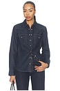 view 1 of 4 Heritage Western Denim Shirt in First Impression Western