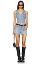 view 4 of 4 Bella Denim Corset in I Will