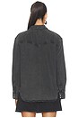view 3 of 4 Teodora Western Shirt in Chipped Black Oyster