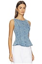 view 2 of 4 Leighton Peplum Top in In The Dust