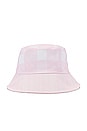 view 3 of 3 X Solid & Striped Bucket Hat in Painted Gingham