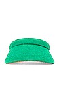 view 2 of 2 Terry Cloth Visor in Green