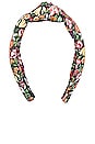 view 2 of 3 X Liberty London Knotted Headband in Royal Garland
