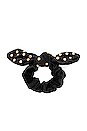 view 2 of 2 Crystal Scrunchie in Black Crystal