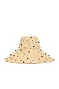 view 2 of 3 Embellished Straw Sun Hat in Natural