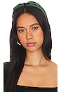 view 1 of 3 Bardot Ribbon Slim Headband in Pine
