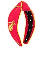 view 2 of 4 x NBA Miami Heat Embroidered Headband in Miami Red